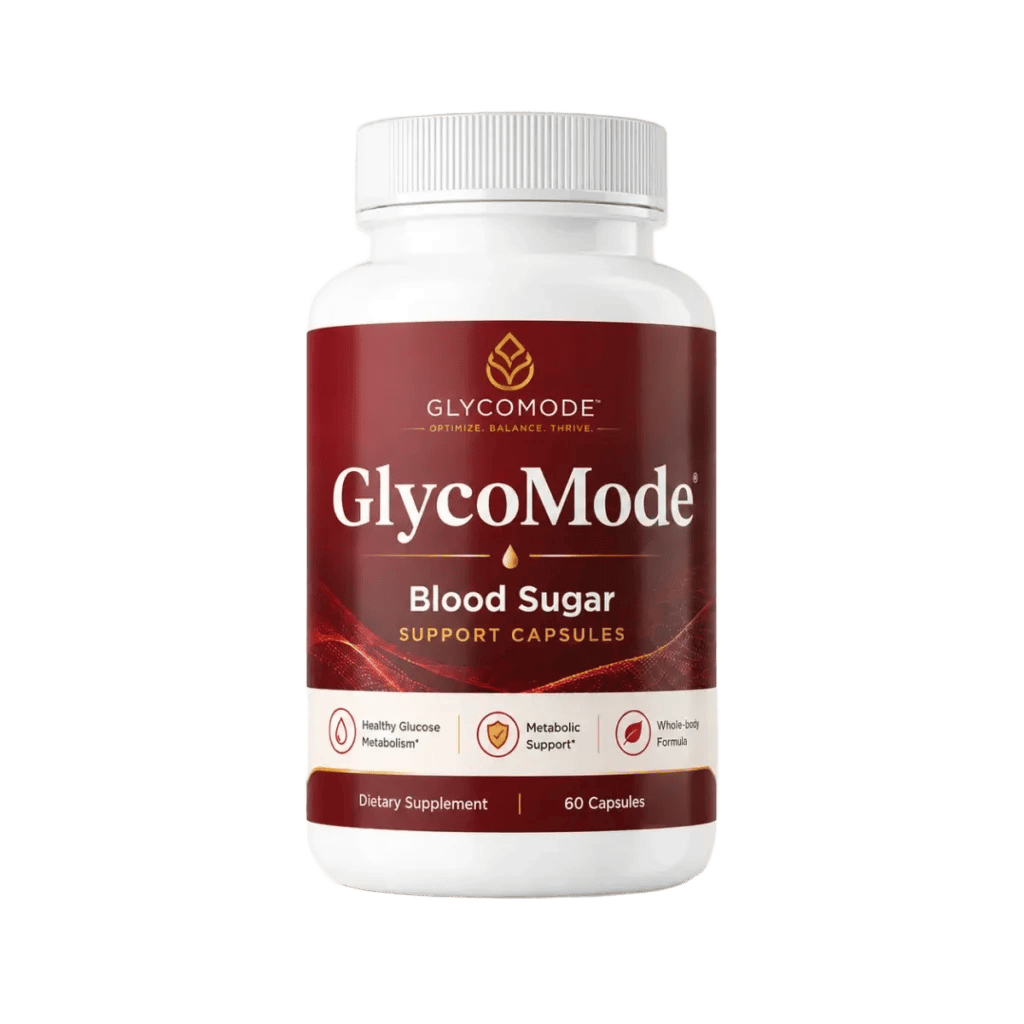 GlycoMode dietary supplement bottle
